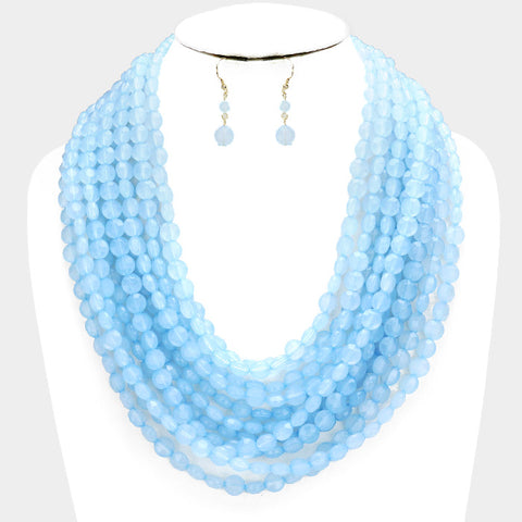 Blue Ice Necklace