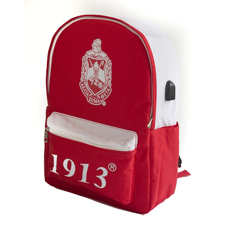 Delta Red USB Backpack