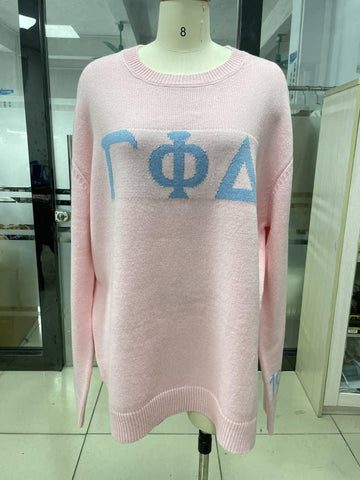 Gamma Phi Delta Jacquard Sweater