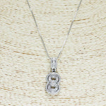 Number 8 Eight necklace
