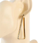 Gold Triangle earrings