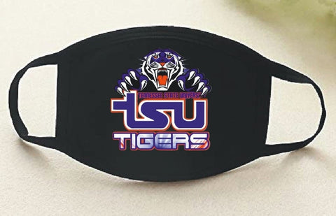 TSU  Tennessee State University Tigers Face Mask -