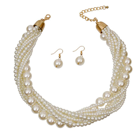 Multi-strand Pearl necklace