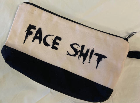 Face Shit Cosmetics bag