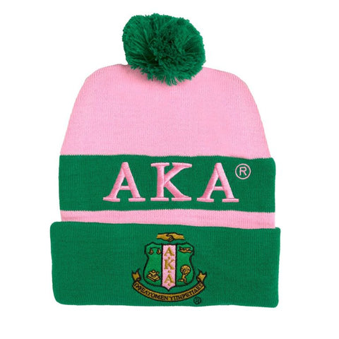 AKA Green Beanie Hat