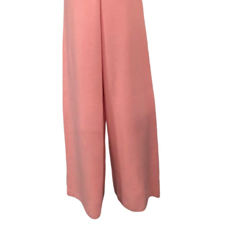 Salmon Pink Wide leg Pants