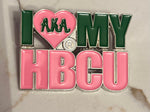 AKA I love my HBCU Lapel Pin