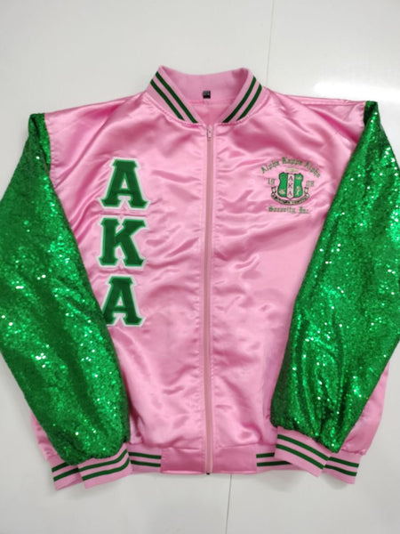 Pink sequin aka on sale jacket