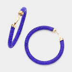 Royal Blue Magic Earring