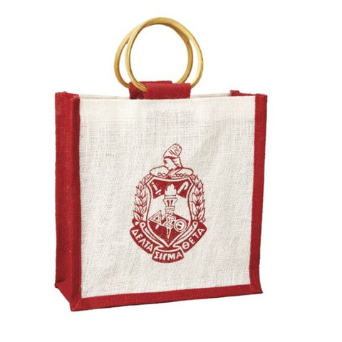 Delta Crest Mini Jute Bag