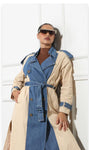 Denim Trench Coat