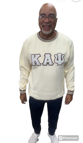 Kappa Kream and Krimson Sweatshirt