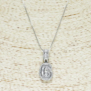 Number 6 six necklace