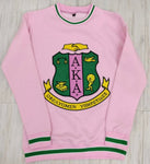 Pink AKA Sweatshirt with shield