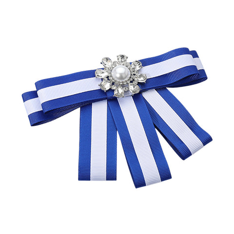 Zeta Ribbon Brooch Pin