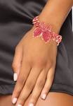 Rose Butterfly Bracelet