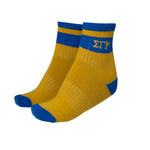 SGRHO Gold Quarter Socks