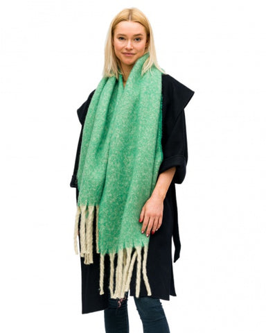 Wrapped and Ready in Green Scarf