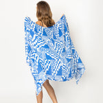 Blue and White Sarong