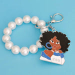 Zeta Girl Keychain