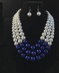 Zeta pearl necklace set