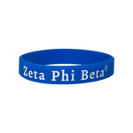 Zeta Blue Silicone wristbands