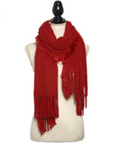 Red Wrap Shawl