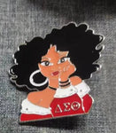 Delta Black girl magic dst lapel pin