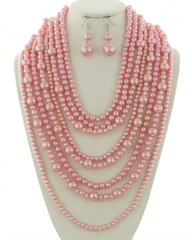 Dripping in Pink Pearls