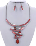 Elevation in Red Necklace