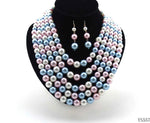 Pink and Blue Pearl set