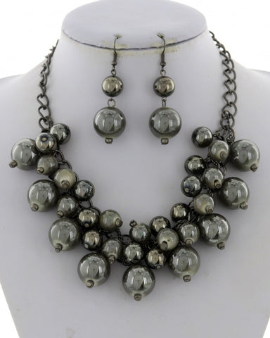 Gunning for You in Gunmetal Necklace