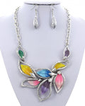Leaf It All on the Table Multi Necklace