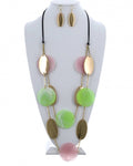 Power Move in Pink and Green Necklace