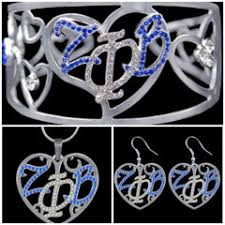 Zeta bracelet and earrings